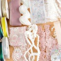 Create and Craft Silver and Lace Ribbon Bundle 405458