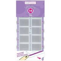 Craft Mates Lockables 2XL Organizer 14 Compartments-9.25X4.25X1.25 345217