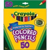 crayola coloured pencils 50 234973