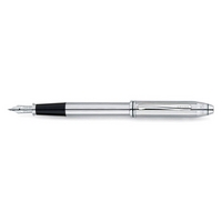 cross townsend lustrous chrome fountain pen