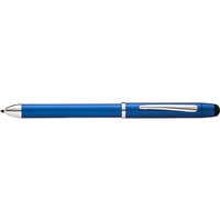 cross tech 3 metallic blue multi pen