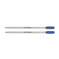 cross ball pen refill blue medium twin 8511 2