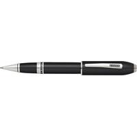 cross peerless black lacquer and platinum plate rollerball