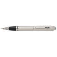 Cross Peerless Brushed Platinum and Platinum Plated Appointments Fountain Pen