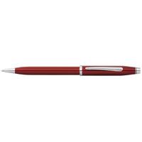 cross century ii red lacquer ball pen