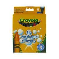 Crayola Big Washable Crayons 8 Pack