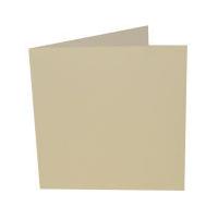 Cream Card Blanks and Envelopes 6 x 6 Inch 10 Pack