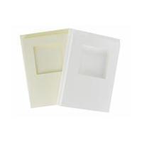 Cream A6 Square Aperture Cards and Envelopes 10 Pack