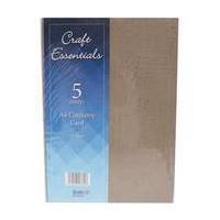 Craft Essentials Corduroy Card A4 5 Sheets