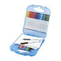 Crayola SuperTips Washable Markers and Paper Set