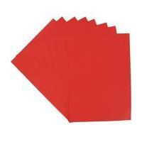craft uk limited 8 pack a4 bright red card