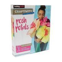 Craftivity Posh Petals Paper Flowers Set