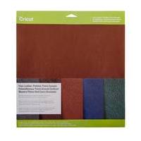 cricut patina pebbled faux leather sampler 12 x 12 inches 5 sheets