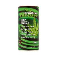 creative nature hemp protein powder 300gr