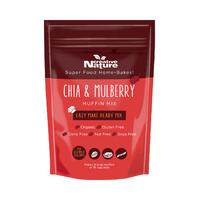 creative nature chia mulberry muffin mix 400gr