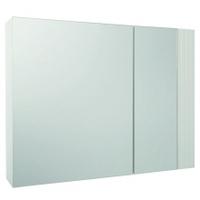 croydex white double door cabinet