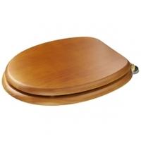 croydex douglas wooden toilet seat brass effect hinge antique pine eff ...