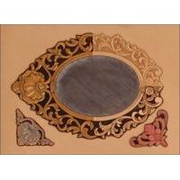 Craftaid Oval Floral Frame