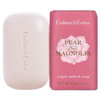 Crabtree &amp; Evelyn Pear &amp; Magnolia Triple Milled Soap 100g