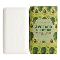 Crabtree &amp; Evelyn Avocado, Olive &amp; Basil Oil Milled Soap 158g