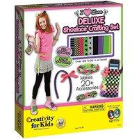 Creativity For Kids I Love Laces Deluxe Shoelace Crafting Set