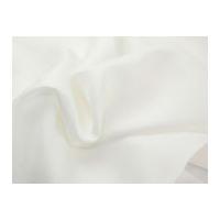 Crisp Linen Dress Fabric White