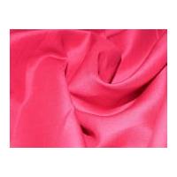 Crisp Linen Dress Fabric Cerise Pink