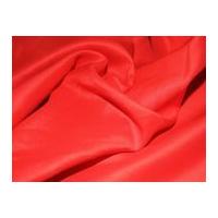 Crisp Linen Dress Fabric Red