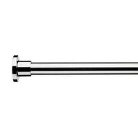 Croydex Superline Fixed Stainless Steel Rectangular Shower Rod Kit (L)2.52m