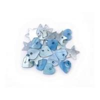 Craft Factory Shell Heart & Star Beads