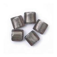 Craft Factory Glass Lamp Square Beads Bronze