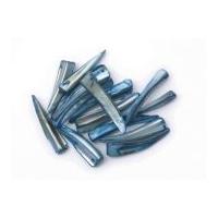 Craft Factory Long Thin Shell Beads Blue