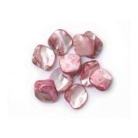 Craft Factory Polished Shell Beads Pink