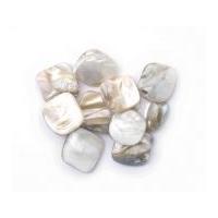 Craft Factory Polished Shell Beads Bone