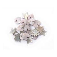 craft factory shell heart star beads bone