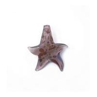 Craft Factory Glass Star Pendant Lilac