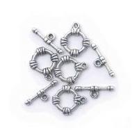 Craft Factory Toggle Clasp Jewellery Findings Silver
