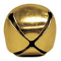 Craft Factory Round Jingle Craft Bells Gold