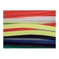 Craft Factory Chenille Craft Pipe Cleaners 6mm x 30cm Assorted