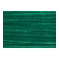 Craft Factory Chenille Craft Pipe Cleaners 6mm x 30cm Green