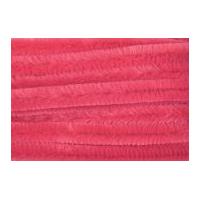 Craft Factory Chenille Craft Pipe Cleaners 12mm x 30cm Pink