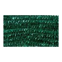 Craft Factory Metallic Chenille Craft Pipe Cleaners 6mm x 30cm Green