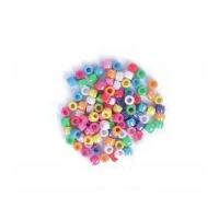 Craft Factory Plastic Pony Craft Beads Assorted Colours