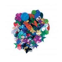 Craft Factory Assorted Shape Craft Sequins Assorted Colours