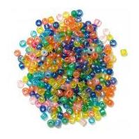 craft factory glass seed beads multi