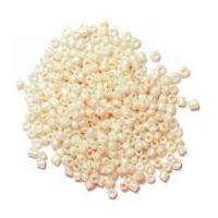 Craft Factory Glass Seed Beads Cream