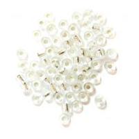 Craft Factory Glass E Seed Beads Silver