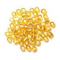 Craft Factory Glass E Seed Beads Gold