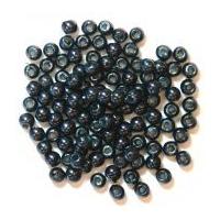 Craft Factory Round Plastic Pearl Beads Navy Blue