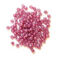 Craft Factory Round Plastic Pearl Beads Lavender